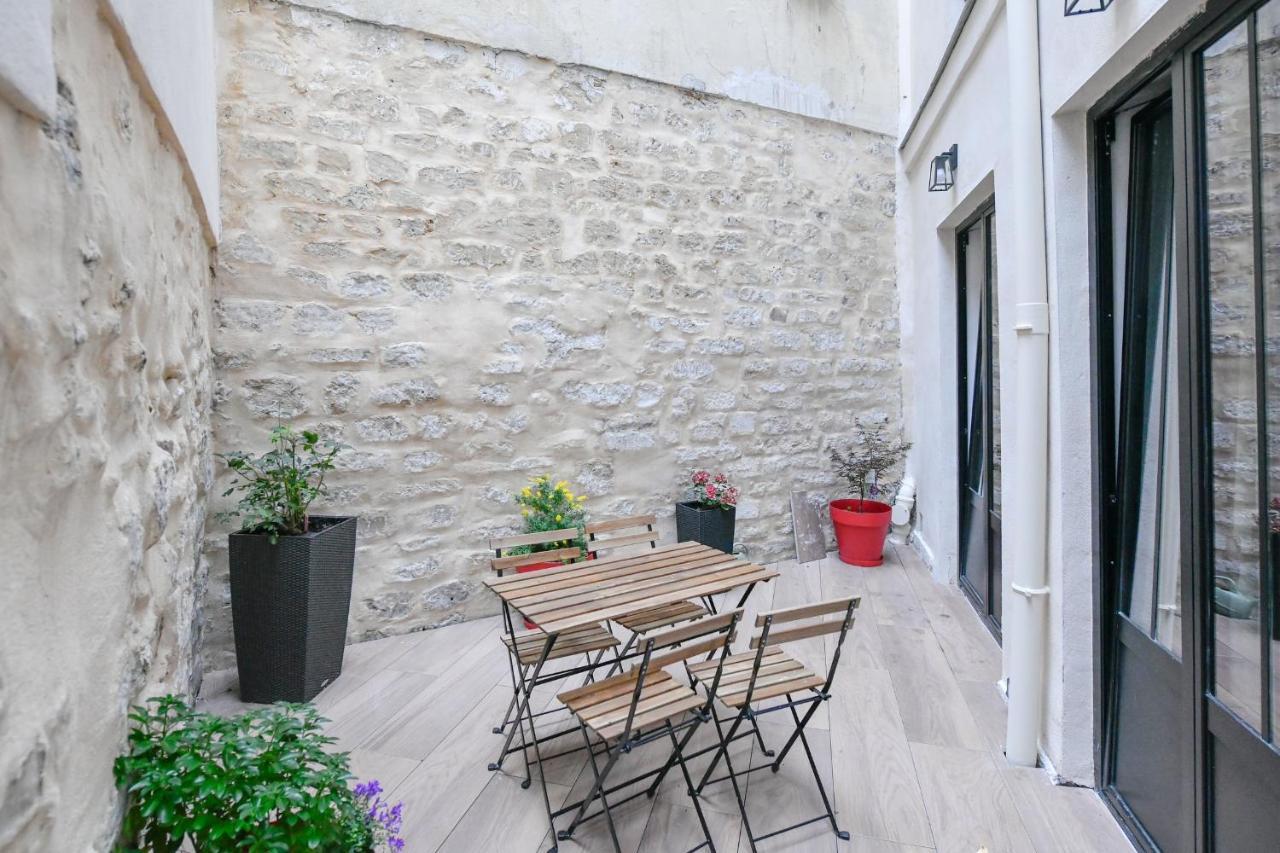 Parking Gratuit - Montmartre Charme & Patio Prive - Sacre-Coeur Metro Anvers 巴黎 外观 照片
