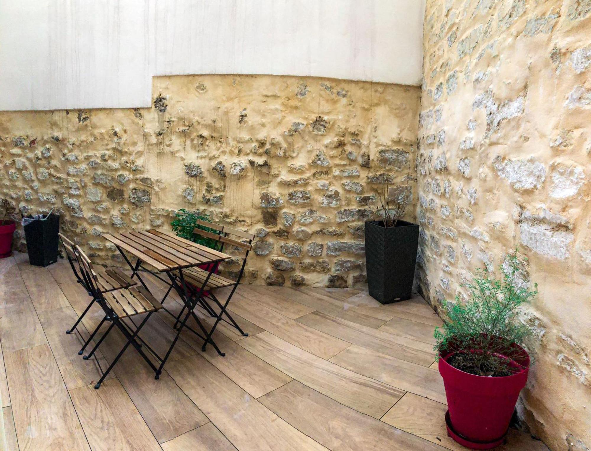 Parking Gratuit - Montmartre Charme & Patio Prive - Sacre-Coeur Metro Anvers 巴黎 外观 照片